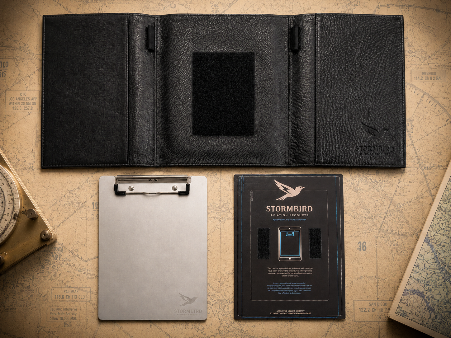 Stormbird Premium Leather Kneeboard