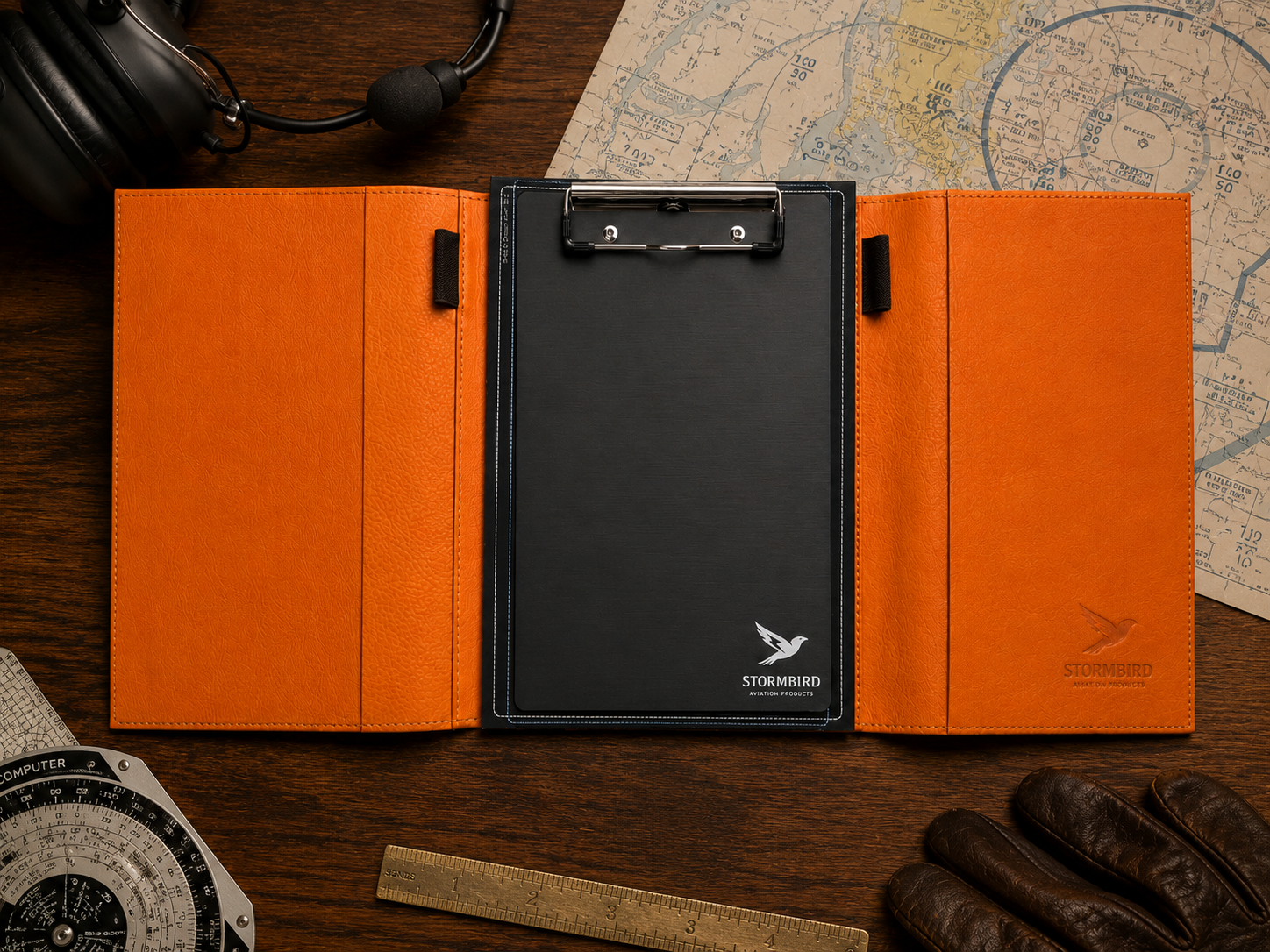 Stormbird Premium Leather Kneeboard